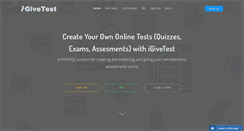 Desktop Screenshot of igivetest.com