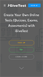Mobile Screenshot of igivetest.com